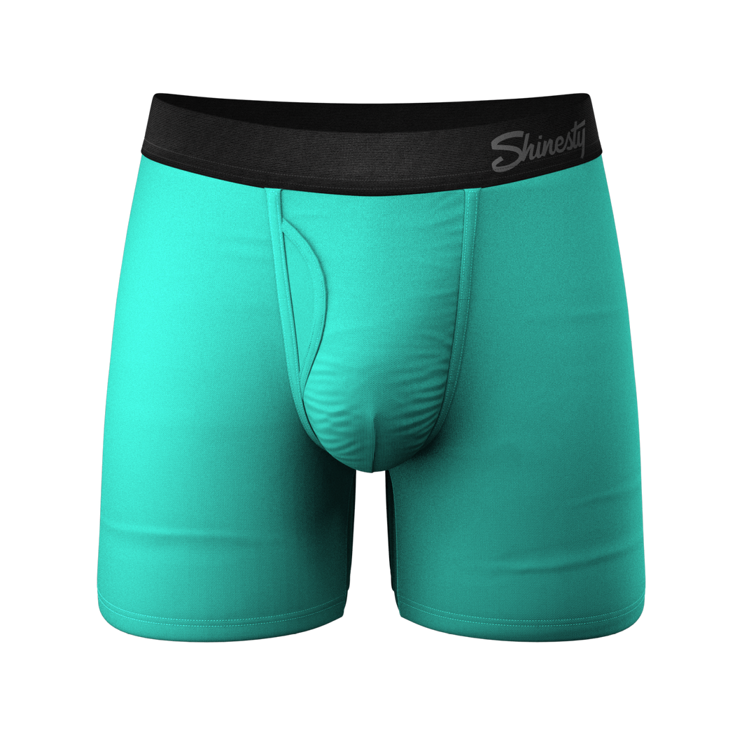 The Cyantific Theory | Turquoise Ball Hammock¬Æ Pouch Underwear With Fly