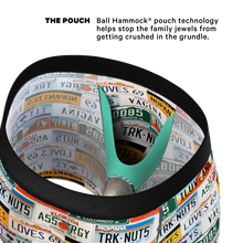 Load image into Gallery viewer, car plates pouch underwear
