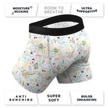 Load image into Gallery viewer, Super soft pouch underwear withf ly
