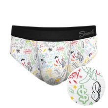Load image into Gallery viewer, The Daily Detention Doodle Ball Hammock Pouch Underwear Briefs
