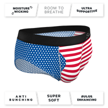 Load image into Gallery viewer, Super soft USA flag underwear
