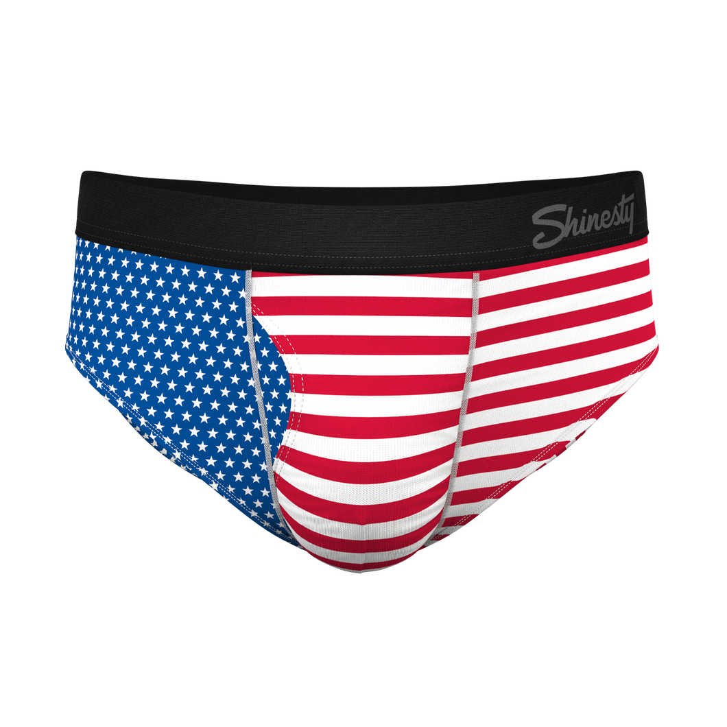 The Ellis Island | USA Flag Ball Hammock¬Æ Pouch Underwear Briefs