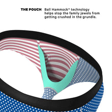 Load image into Gallery viewer, Comfy American themed ball hammock
