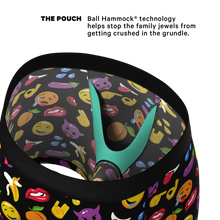 Load image into Gallery viewer, Colorful emoji pouch underwear
