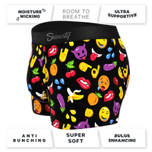 Load image into Gallery viewer, Naughty emoji trunks underwear
