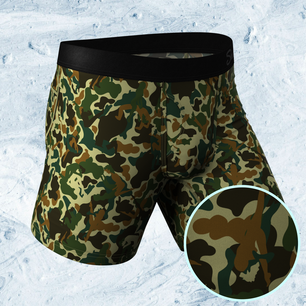 The Forni Camo | Camouflage paradICE‚Ñ¢ Cooling Ball Hammock¬Æ Underwear