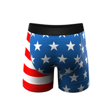 Load image into Gallery viewer, American themed ball hammock
