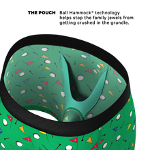 Load image into Gallery viewer, Green Golf printed pouch underwear
