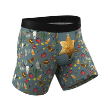 Load image into Gallery viewer, Stylish sheriff badge underwear
