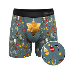 Load image into Gallery viewer, The Giddy Up | Sheriff Badge Ball Hammock¬Æ Pouch Underwear
