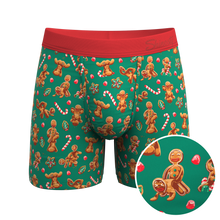 Load image into Gallery viewer, The Ginger Rail | Gingerbread Ball Hammock¬Æ Pouch Underwear
