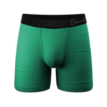 Load image into Gallery viewer, The Green Boys | Men&#39;s Green Ball Hammock¬Æ Pouch Underwear
