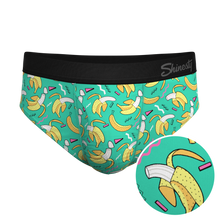 Load image into Gallery viewer, The Health Class Retro Banana Ball Hammock Pouch Underwear Briefs
