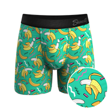 Load image into Gallery viewer, The Health Class | Retro Banana Ball Hammock¬Æ Pouch Underwear
