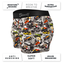 Load image into Gallery viewer, super soft monster pouch trunks underwear 
