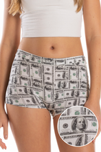 Load image into Gallery viewer, The High Roller | Money Modal Boyshort Underwear
