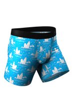 Load image into Gallery viewer, polar bear undies with fly
