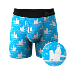 Load image into Gallery viewer, The How Coke Is Made | Polar Bear Ball Hammock Pouch Underwear With Fly
