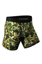 Load image into Gallery viewer, sexy positions camouflage boxers
