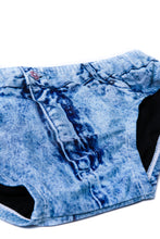 Load image into Gallery viewer, funny denim swimsuit for men
