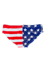 Load image into Gallery viewer, American flag swim brief
