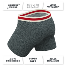 Load image into Gallery viewer, Heather grey underwear
