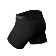 Load image into Gallery viewer, Close-up of Midnight Rider Ball Hammock¬Æ Pouch Underwear. Ultra-soft MicroModal fabric for ultimate comfort.
