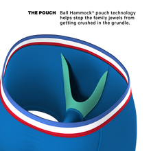 Load image into Gallery viewer, Plain blue ball hammock
