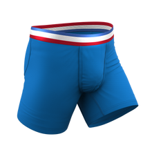 Load image into Gallery viewer, Red and white waistband ball hammock
