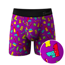 Load image into Gallery viewer, The Naughty Bears | Gummy Bear Ball Hammock¬Æ Pouch Underwear With Fly
