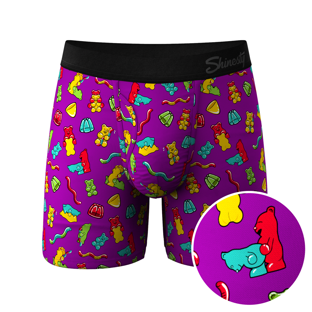 The Naughty Bears | Gummy Bear Ball Hammock¬Æ Pouch Underwear With Fly