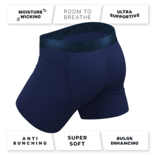 Load image into Gallery viewer, Navy jones boxers for men
