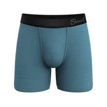 Load image into Gallery viewer, The Neptune Slate Blue Ball Hammock Pouch Underwear
