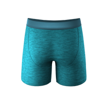 Load image into Gallery viewer, comfy nerves of teal pouch underwear
