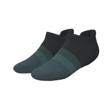 Load image into Gallery viewer, The Night Owl ankle socks close-up detail.
