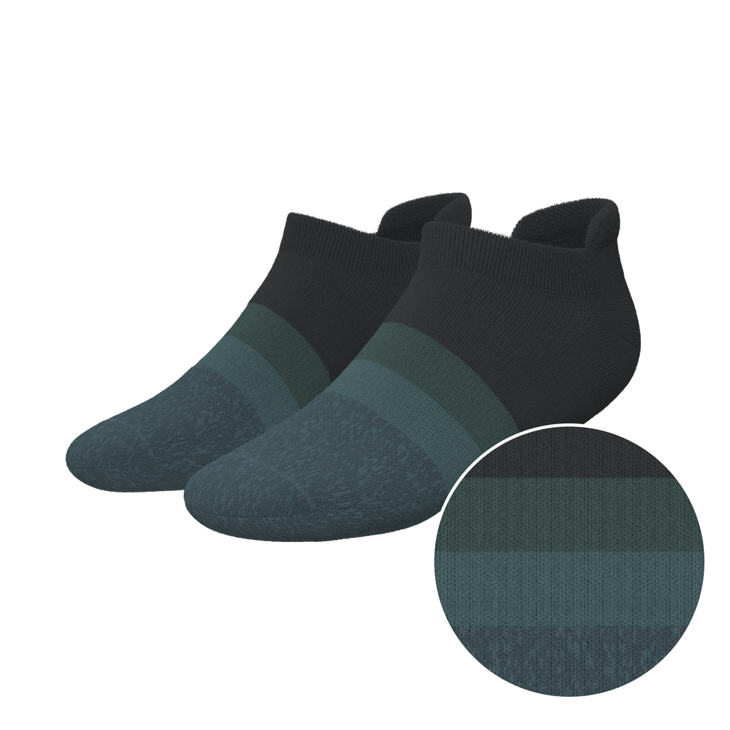 The Night Owl socks with unique design and fabric texture.