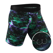 Load image into Gallery viewer, The Milky Way | Northern Lights Long Leg Ball Hammock¬Æ Pouch Underwear With Fly
