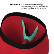 Load image into Gallery viewer, Red christmas long leg ball hammock
