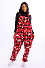 Load image into Gallery viewer, The Christmas Canoodle | Unisex Fleece Pajamaralls¬Æ
