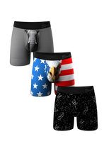 Load image into Gallery viewer, The Panty Dropper | Ball Hammock¬Æ Pouch Underwear with Fly 3 Pack
