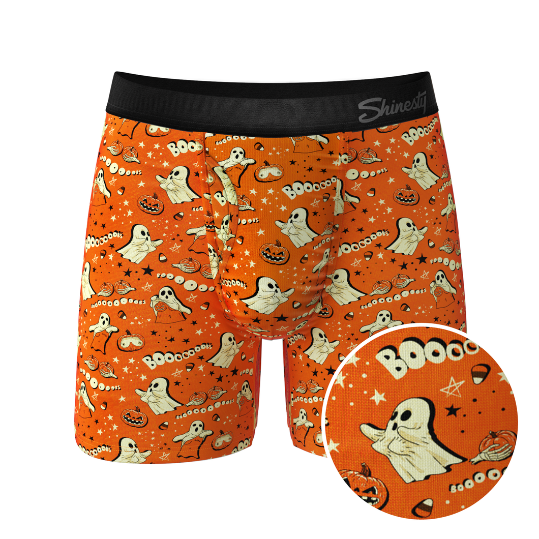 The Paranormal Entitty | Ghost Busts Ball Hammock¬Æ Pouch Underwear With Fly