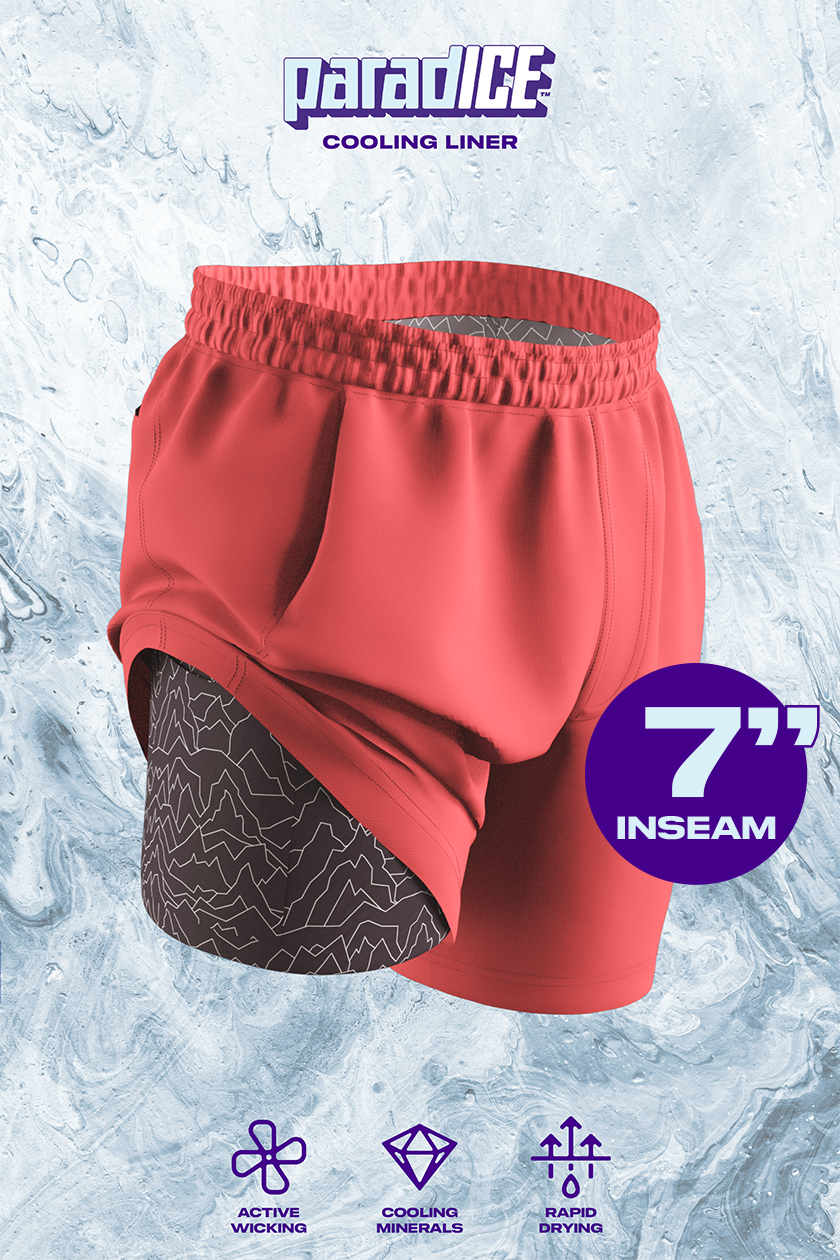 The Personal Record | Red Ball Hammock¬Æ 7 Inch Athletic Shorts