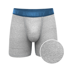 Load image into Gallery viewer, The Physical Education | Heather Grey and Blue Ball Hammock¬Æ Pouch Underwear
