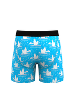 Load image into Gallery viewer, naughty polar bear boxers for guys

