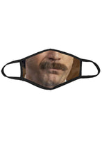 Load image into Gallery viewer, The Scotch Stache | Mustache Print Face Mask
