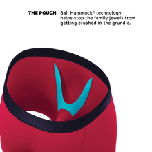 Load image into Gallery viewer, Close-up of a unique Ball Hammock¬Æ Pouch Underwear design.
