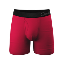 Load image into Gallery viewer, The Red Velvet | Dark Red Ball Hammock¬Æ Pouch Underwear With Fly
