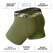 Load image into Gallery viewer, Plain army green ball hammock
