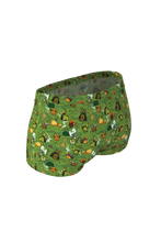 Load image into Gallery viewer, Green vegetables boyshort underwear
