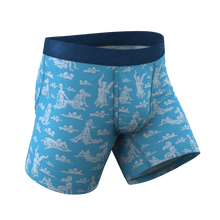 Load image into Gallery viewer, Mens light blue cloud underwear
